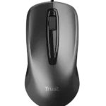 Mouse Trust cu fir optic negru - TR-24657