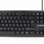 TASTATURA GEMBIRD USB 104 taste caractere rusesti - KB-U-103-RU