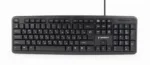 TASTATURA GEMBIRD USB 104 taste caractere rusesti - KB-U-103-RU