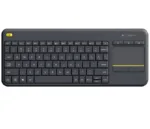 TASTATURA LOGITECH wireless cu touchpad black K400- 920-007145