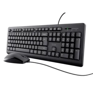 TRUST BASICS KEYBOARD AND MOUSE SET US - 24645