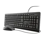 TRUST Primo Keyboard amp- Mouse Set - 23970