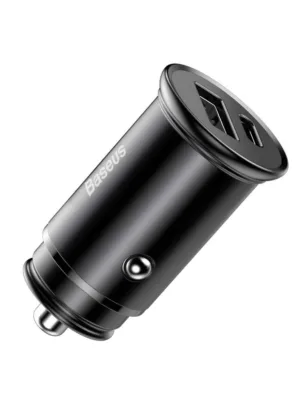 Incarcator auto Baseus Circular metal 1 x USB Outp- CCALL-BS01