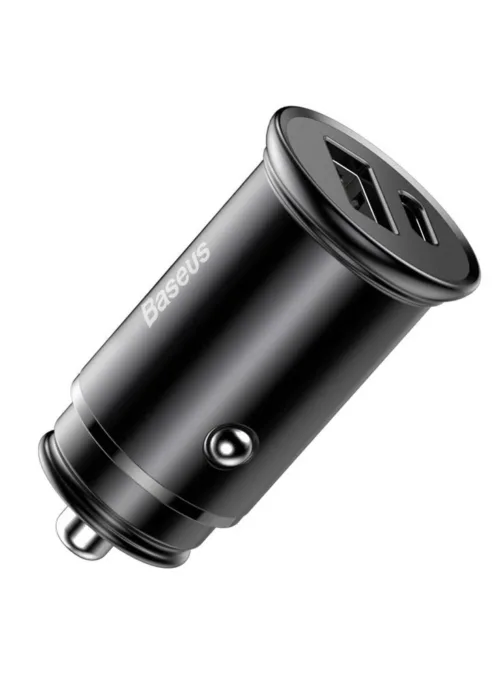 Incarcator auto Baseus Circular metal 1 x USB Outp- CCALL-BS01