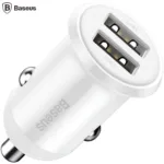 Incarcator auto Baseus Grain Pro 2 x USB Output 5V- CCALLP-02