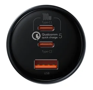 Incarcator auto Baseus Qualcomm QC 51xUSB Output 5- TZCCZM-0G