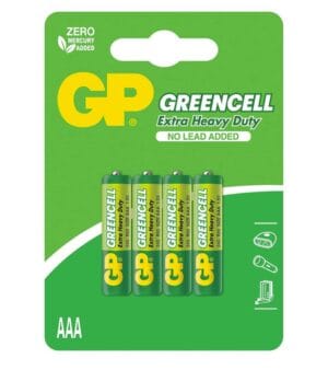 Baterie GP Batteries Greencell AAA (LR03) 1.5V car- GPPCC24UC187